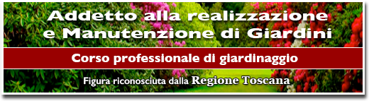 corso professionale di giardinaggio